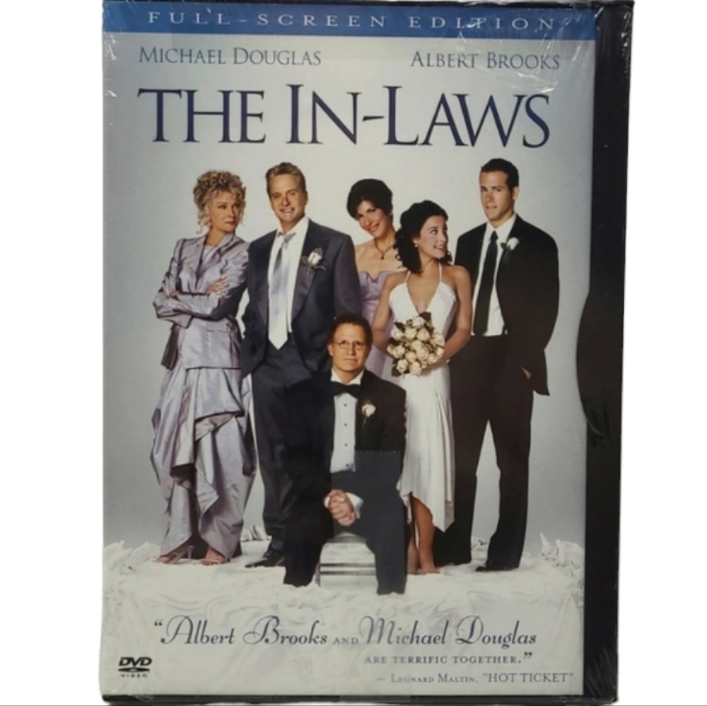 NEW SEALED DVD MOVIE "THE IN-LAWS" 2003 MICHAEL DOUGLAS AND ALBERT BROOKS